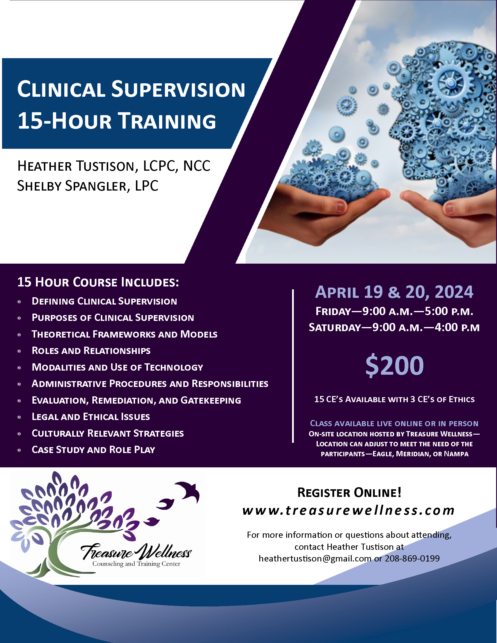 Clinical Supervision Training